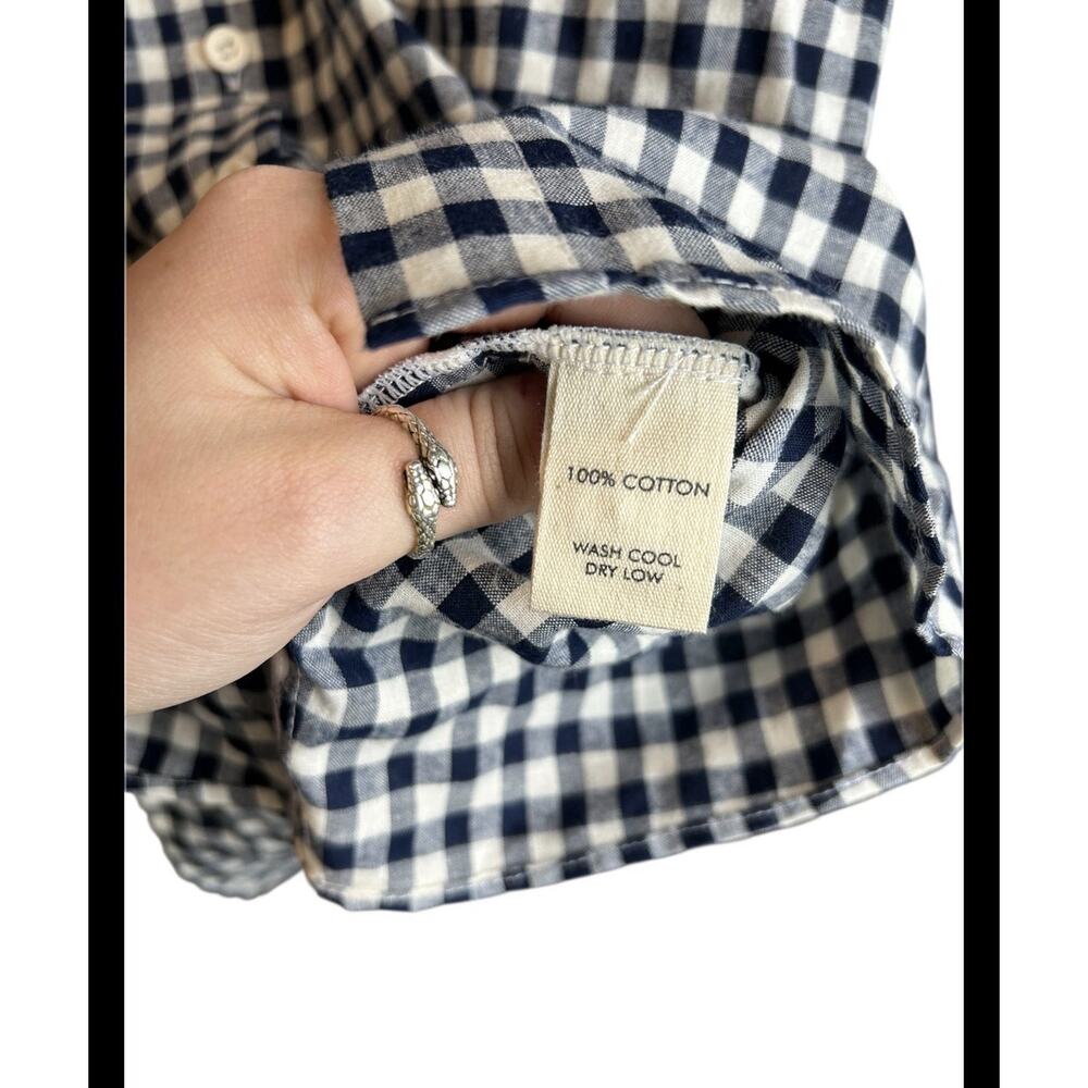 NWT Olympia Etal Iris Gingham Button Down Size Small - Picture 4 of 4